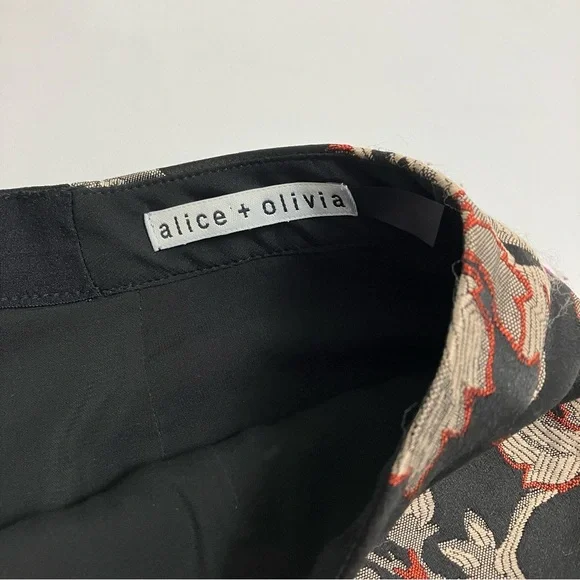 ALICE + OLIVIA jacquard mini skirt - Picture 2 of 8